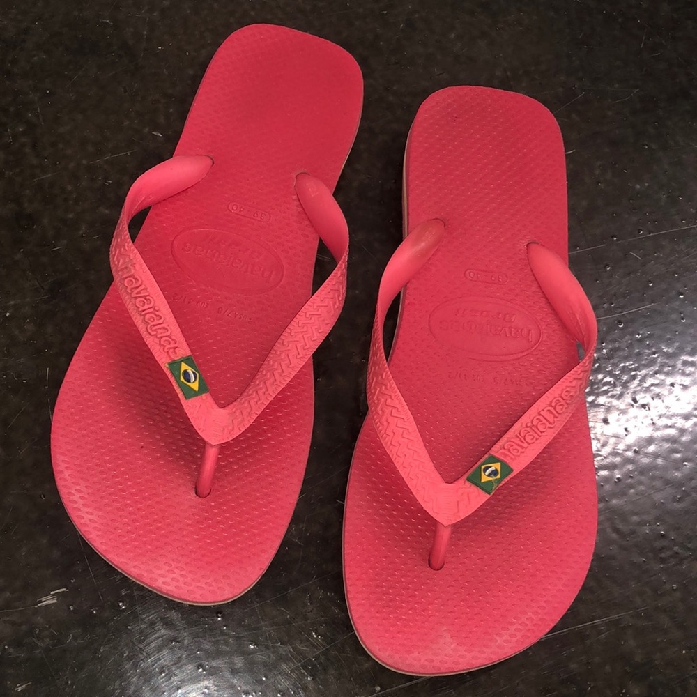 Havaianas Red Flip-Flops
